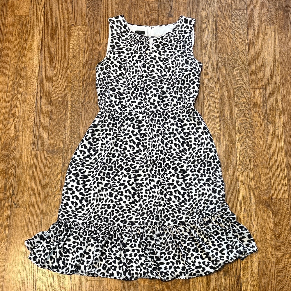 Talbots Animal Print Dress